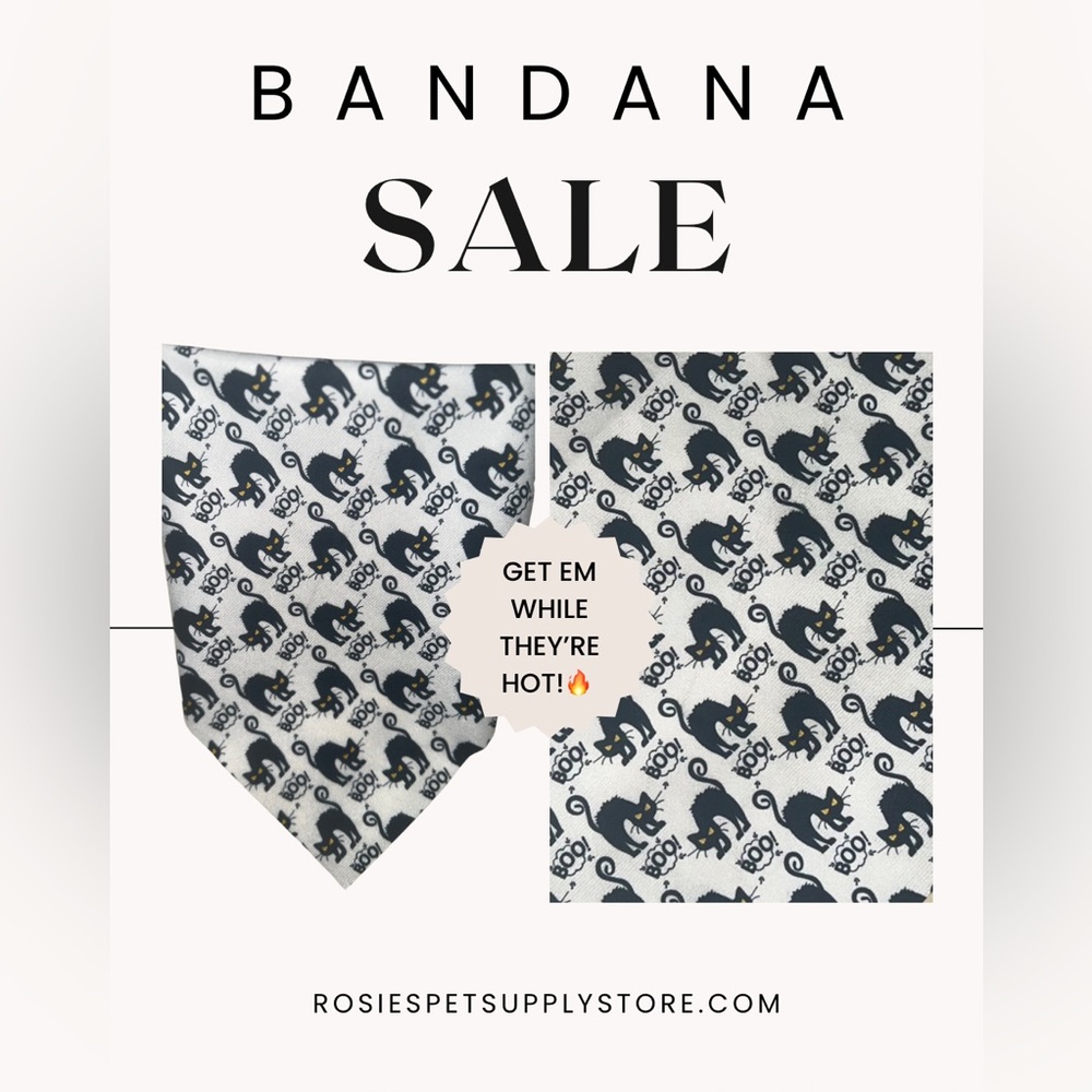 Halloween Pet Bandana
